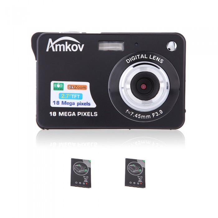 Compact HD Digital Camera Video Camcorder 18MP 2.7